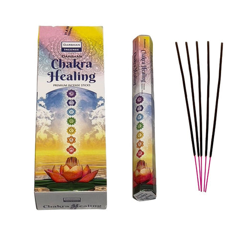 Darshan International Chakra Healing Hexa 20'li Çubuk Tütsü