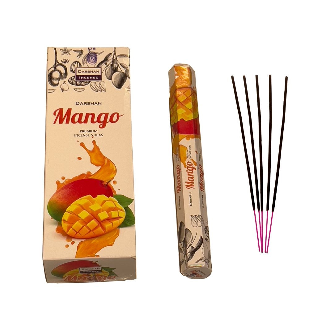 Darshan International Mango Hexa 20'li Çubuk Tütsü