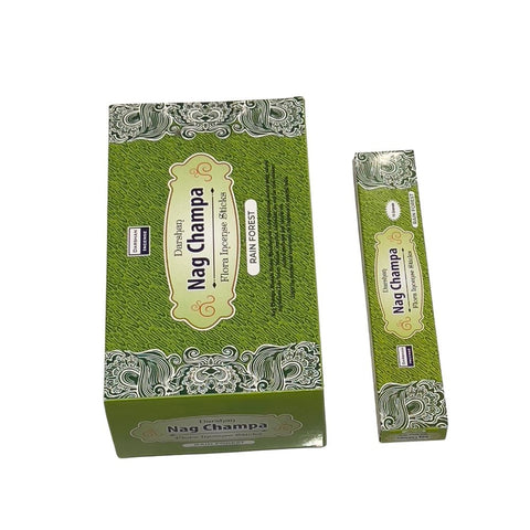 Darshan International Nag Champa Naturel Rain Forest 15 Gram Çubuk Tütsü
