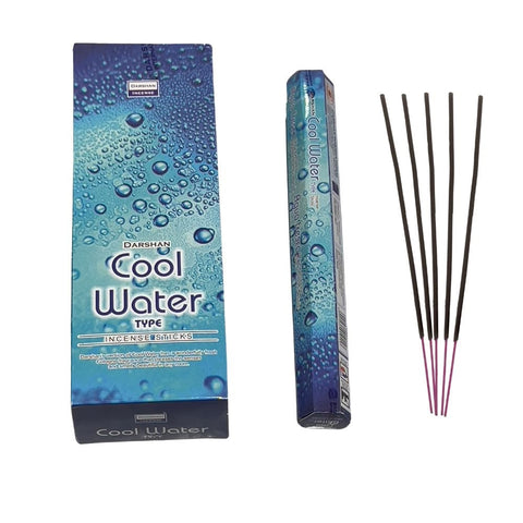 Darshan International Cool Water Hexa 20'li Çubuk Tütsü